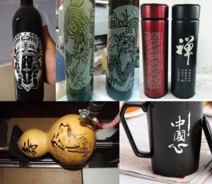 抚州南丰县酒瓶葫芦工艺品激光雕刻机